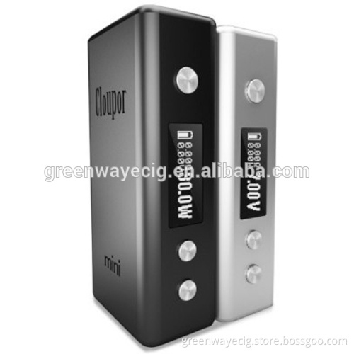 2015 Authentic mechanical mod box mod 30w box mod cloupor mini